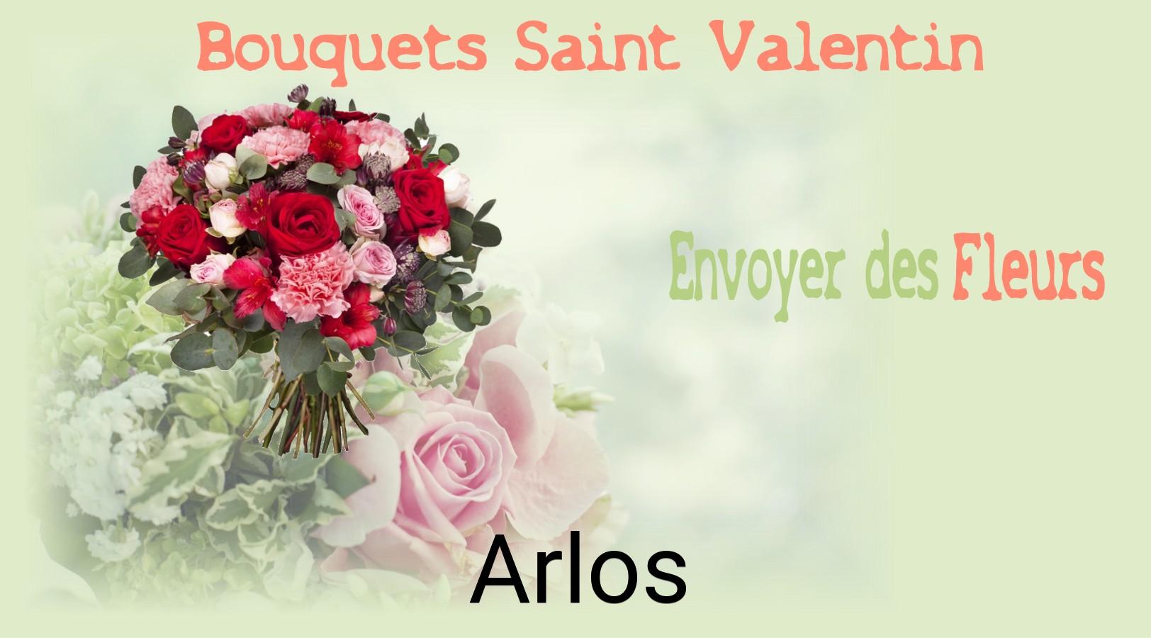 Roses de Saint-Valentin livrées à Arlos
